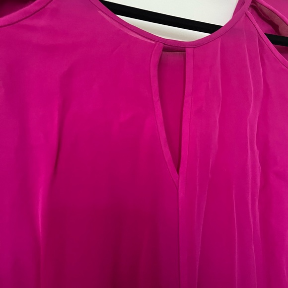 Aritiza fuchsia silk dress - Picture 5 of 5